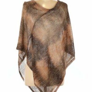 West Kei Poncho Brown One Size
